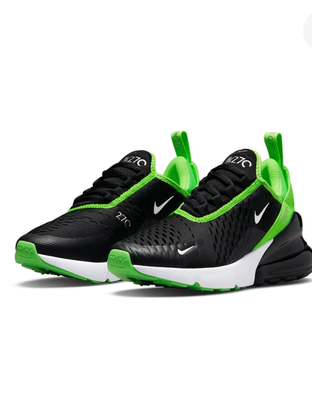 Nike - (GS) Nike Air Max 270 'Black Green Strike KIDS